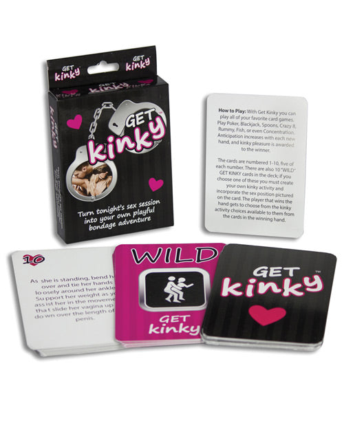 Ball and Chain Games for Romance Get Kinky Card Game with Activity and Wild Cards for Couples Intimacy