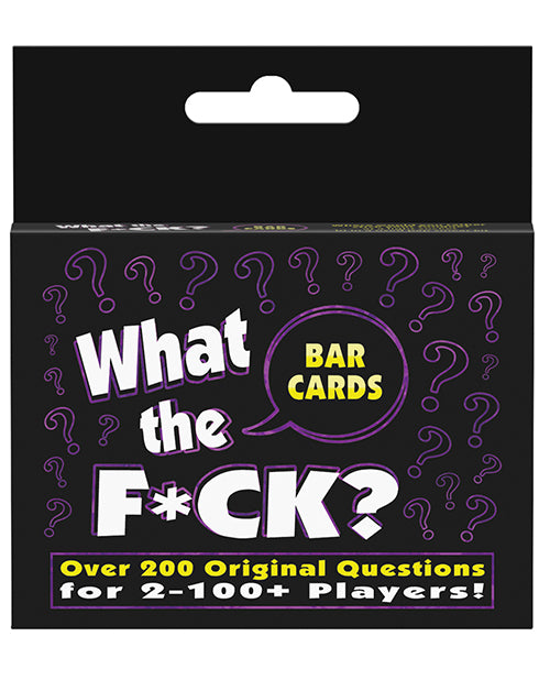 What the Fuck? Bar Card Game with 200+ Questions for Parties