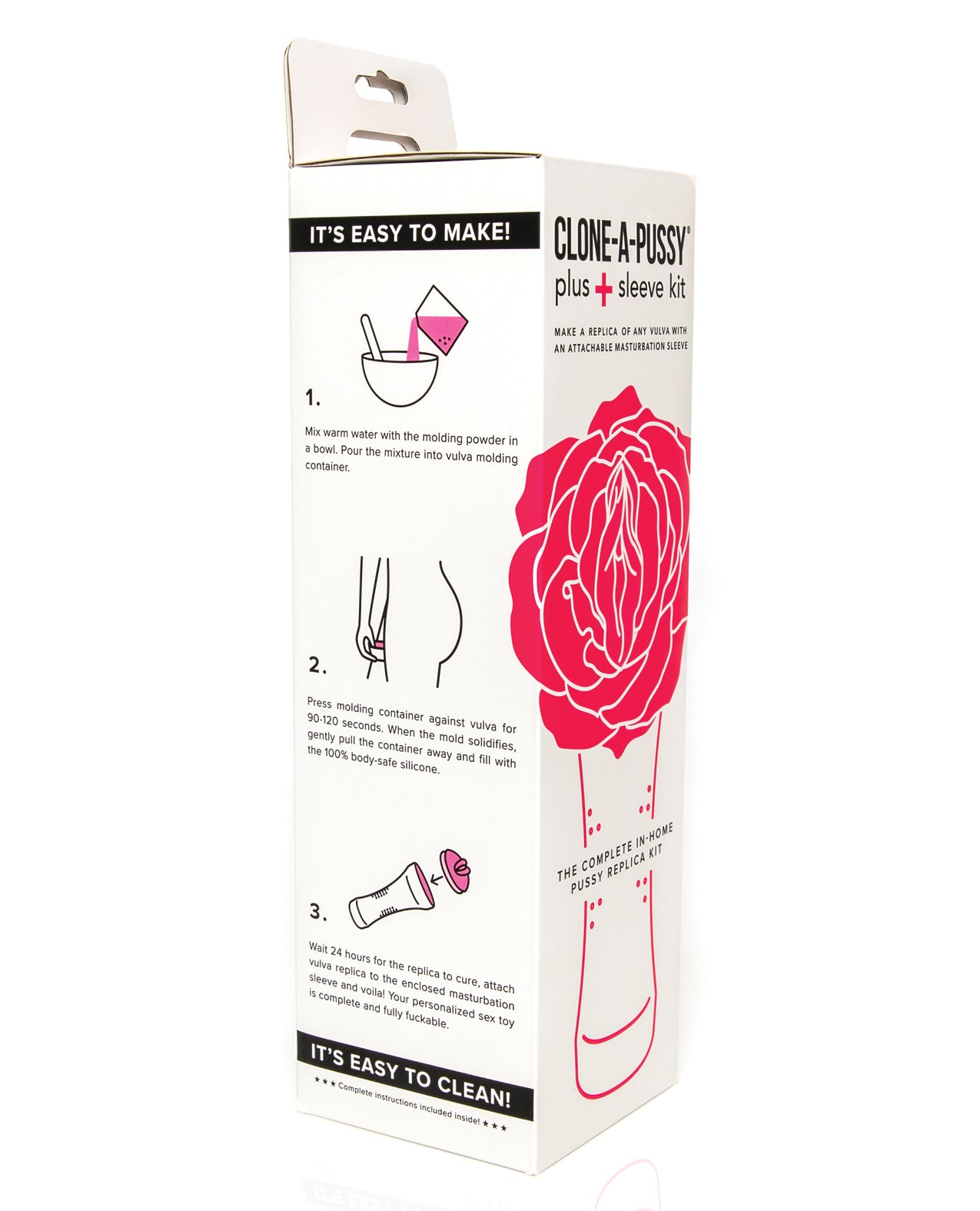 Clone-A-Pussy Plus+ Vulva Casting Kit with Attachable Masturbation Sleeve