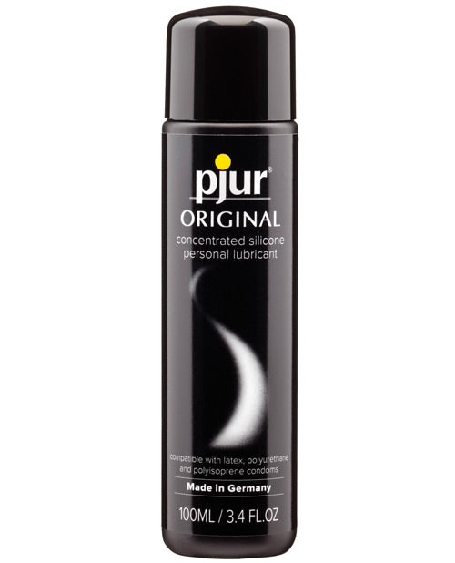 Pjur Original Silicone Personal Lubricant 100ml Bottle Medical Grade Hypoallergenic for Intimate Comfort