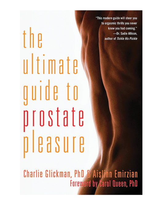 Simon and Schuster Instructional Book Prostate Pleasure Step-by-Step Guide and Communication Tips for Sexual Wellness