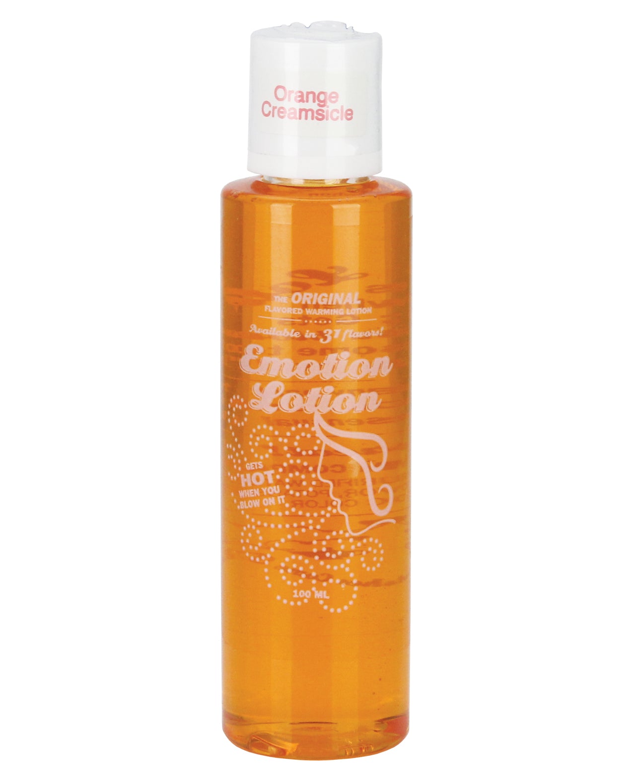 Emotion Lotion massage oil flavored warming lotion water-based formula for sensual massage pleasure