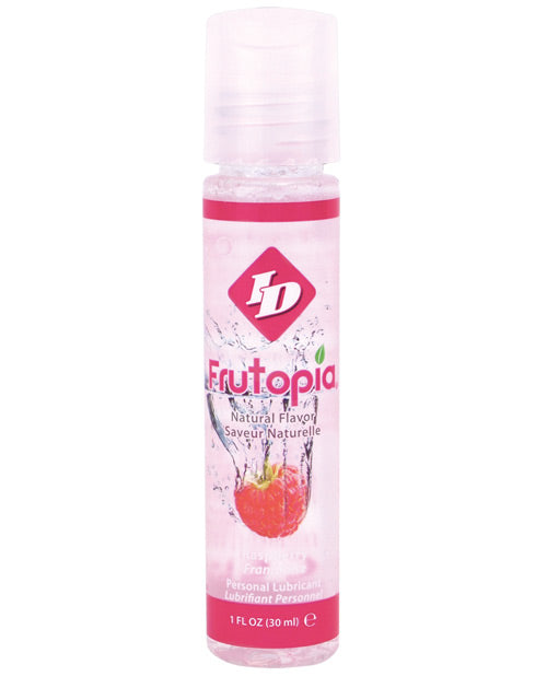 ID Frutopia Lubricant Natural Raspberry Flavor Water-Based Vegan Formula for Enhanced Intimacy