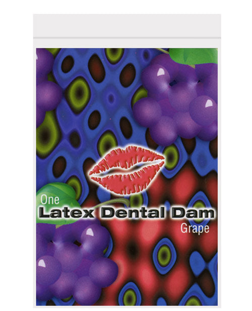 Latex Dental Dam Dental Dam Grape Flavored Flexible Barrier for Oral Protection and Enjoyable Experience