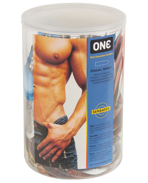 One Classic Fit Condoms Bowl FDA Cleared Straight-Shaft Design for Reliable Protection and Comfort