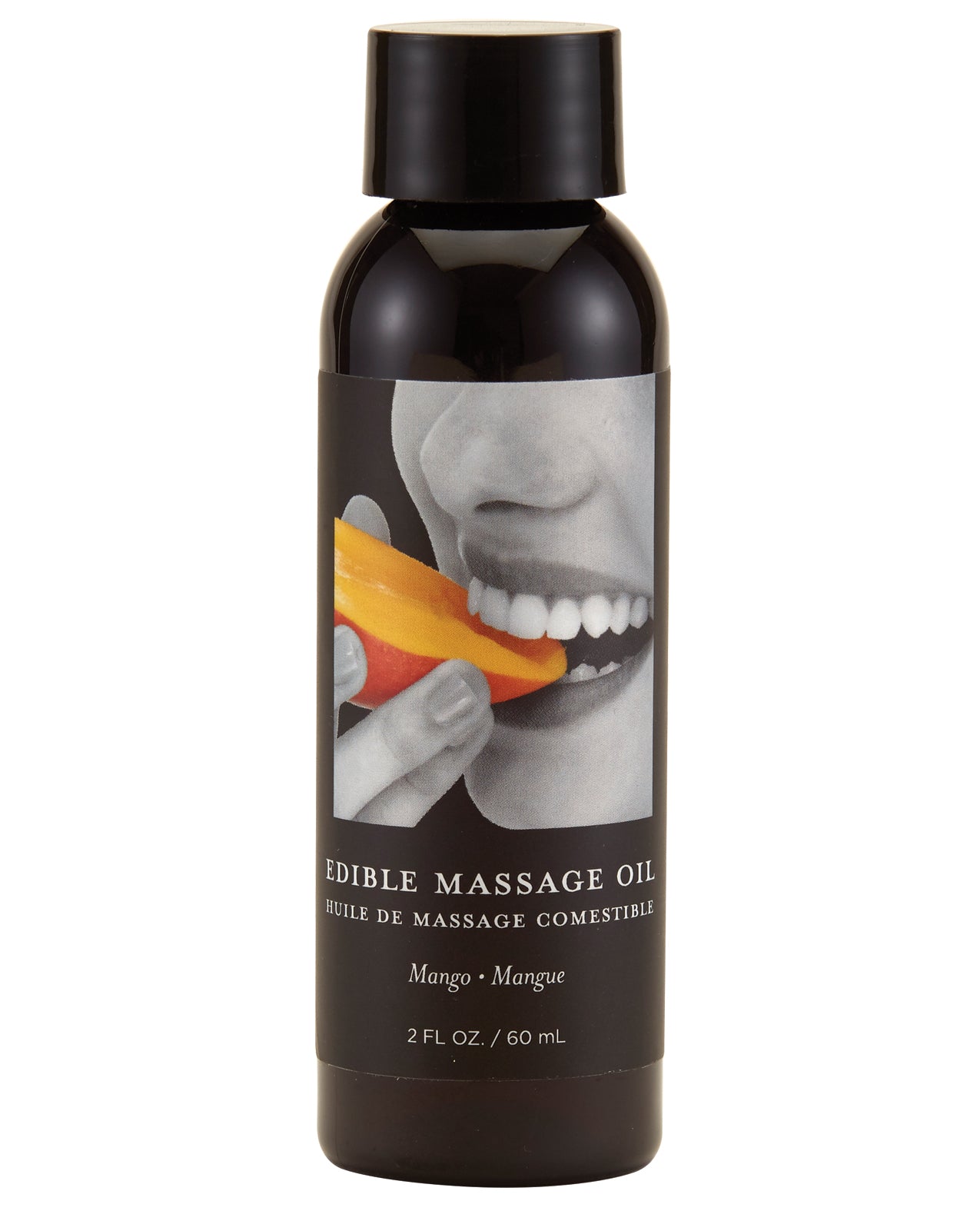 Earthly Body Massage Oil Mango Flavored Edible Natural Oils Blend for Relaxing Skin Nourishment