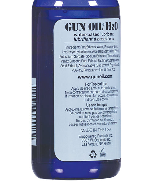 Gun Oil H2O Water-Based Lubricant with Ginseng Extract – 16 oz
