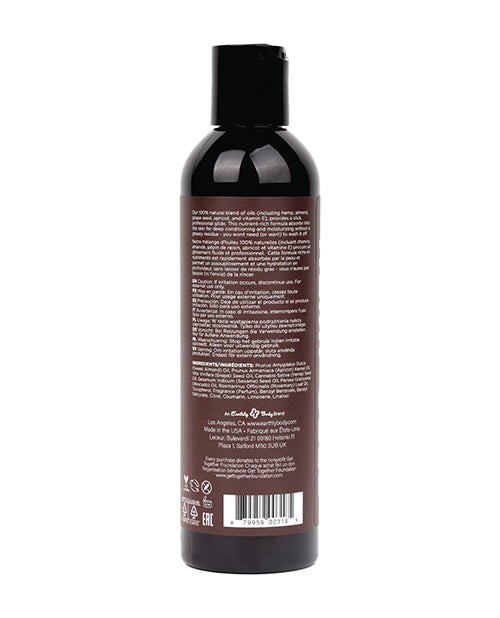 Earthly Body Massage & Body Oil - High Tide with Coconut, Lime & Verbena