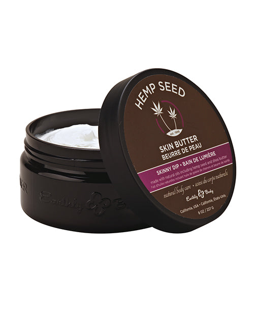 Earthly Body Massage Products Hemp Seed Skin Butter with Natural Oils for Intense Moisture and Softness