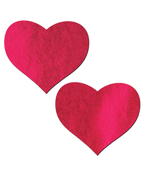 Pastease Basic Love Liquid Heart Red Adhesive Pasties for Lingerie and Festivals