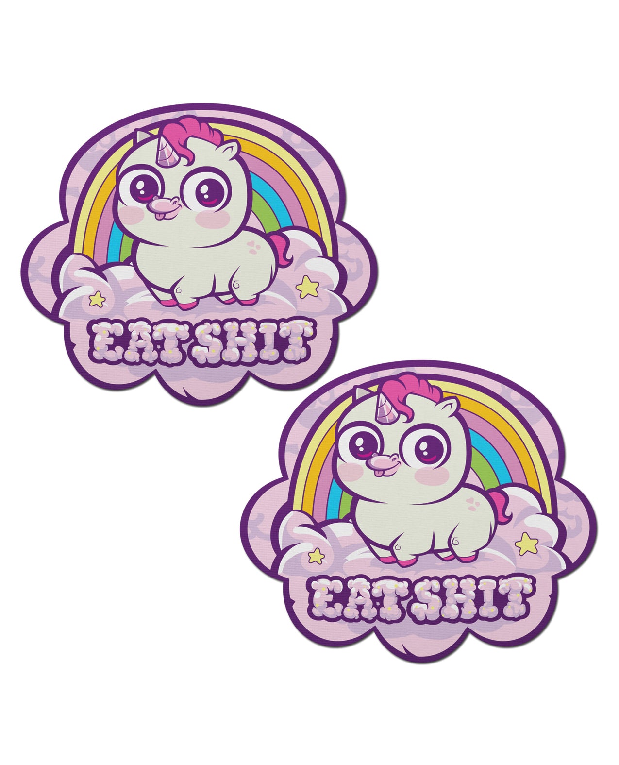 Pastease Rainbow Scummy Bears Cloud Novelty Lingerie Set