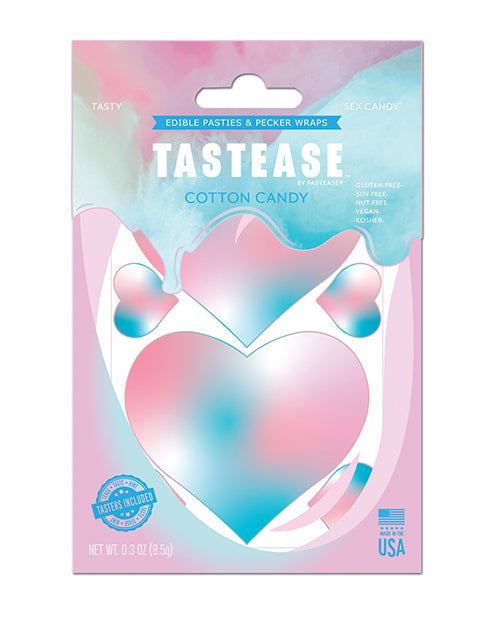 Pastease Edible Pasties Cotton Candy Flavor Stick-On Fun for Playful Lingerie Moments