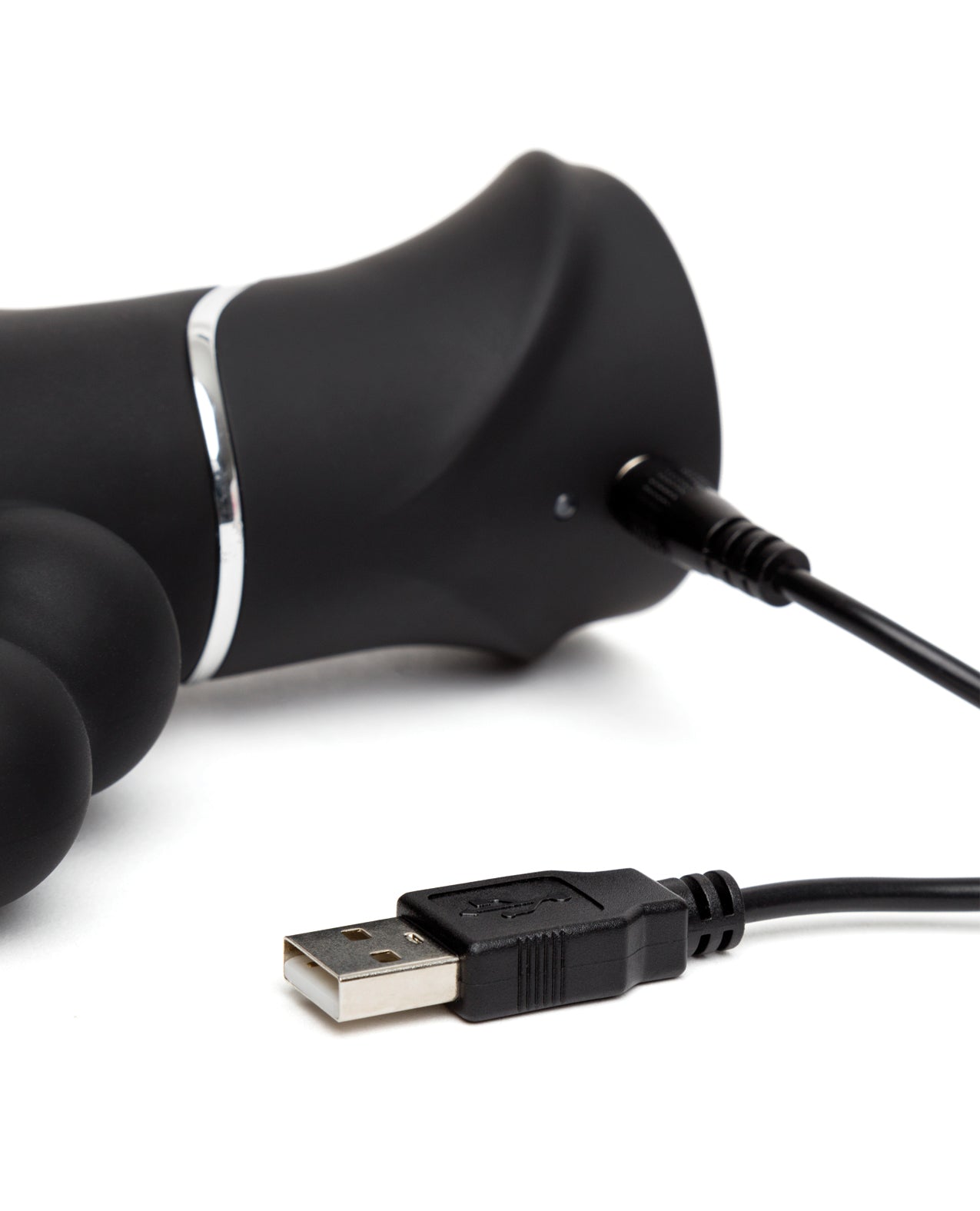 Happy Rabbit Triple Curve Black Vibrator with Triple Motors