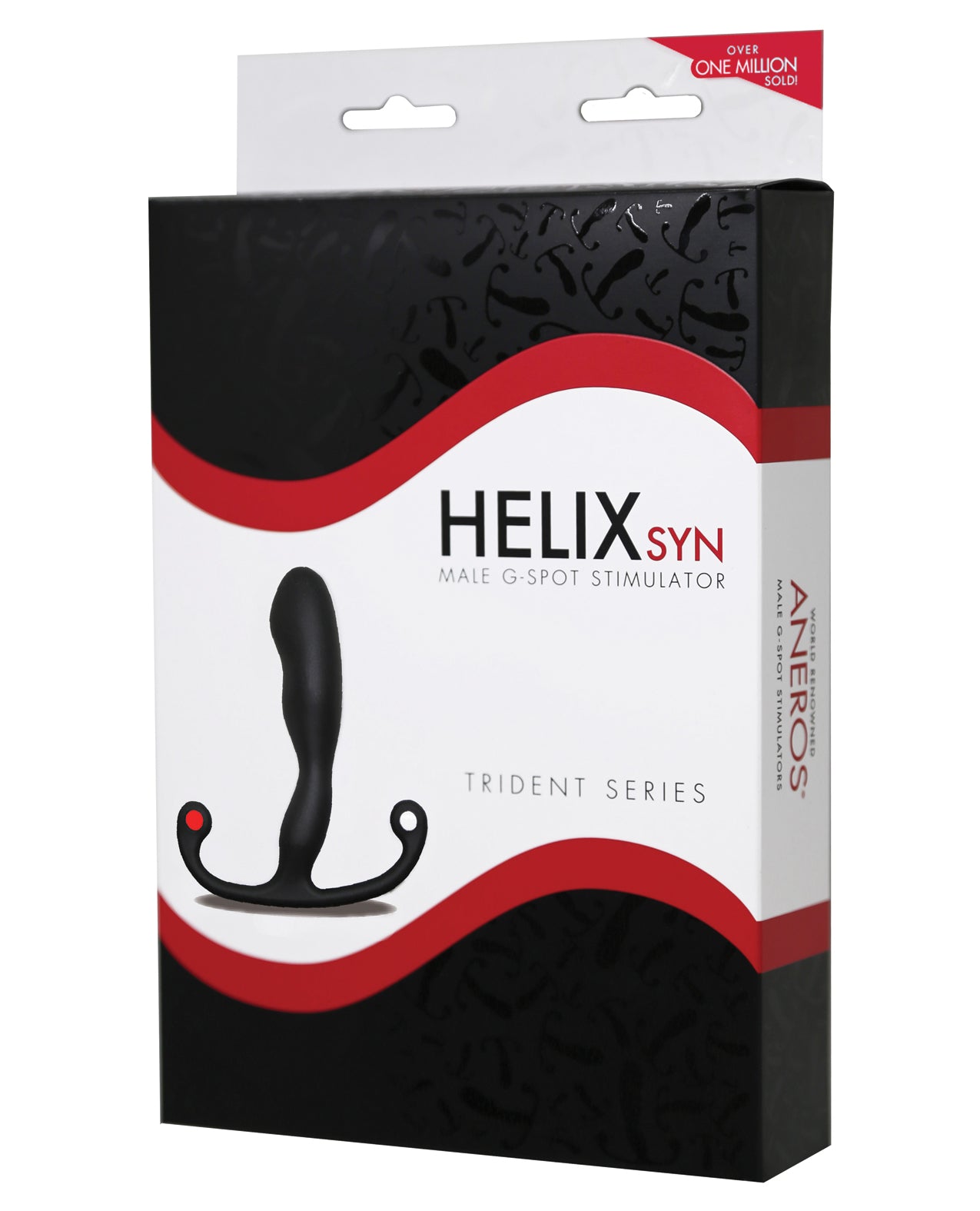 Aneros Helix Syn Trident Series Prostate Stimulator with Velvet Touch Silicone