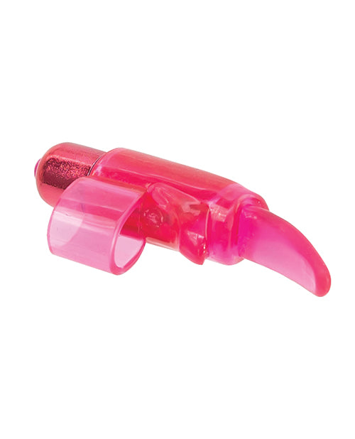 Power Bullet Pink Tingling Tongue Finger Vibrator Stimulator