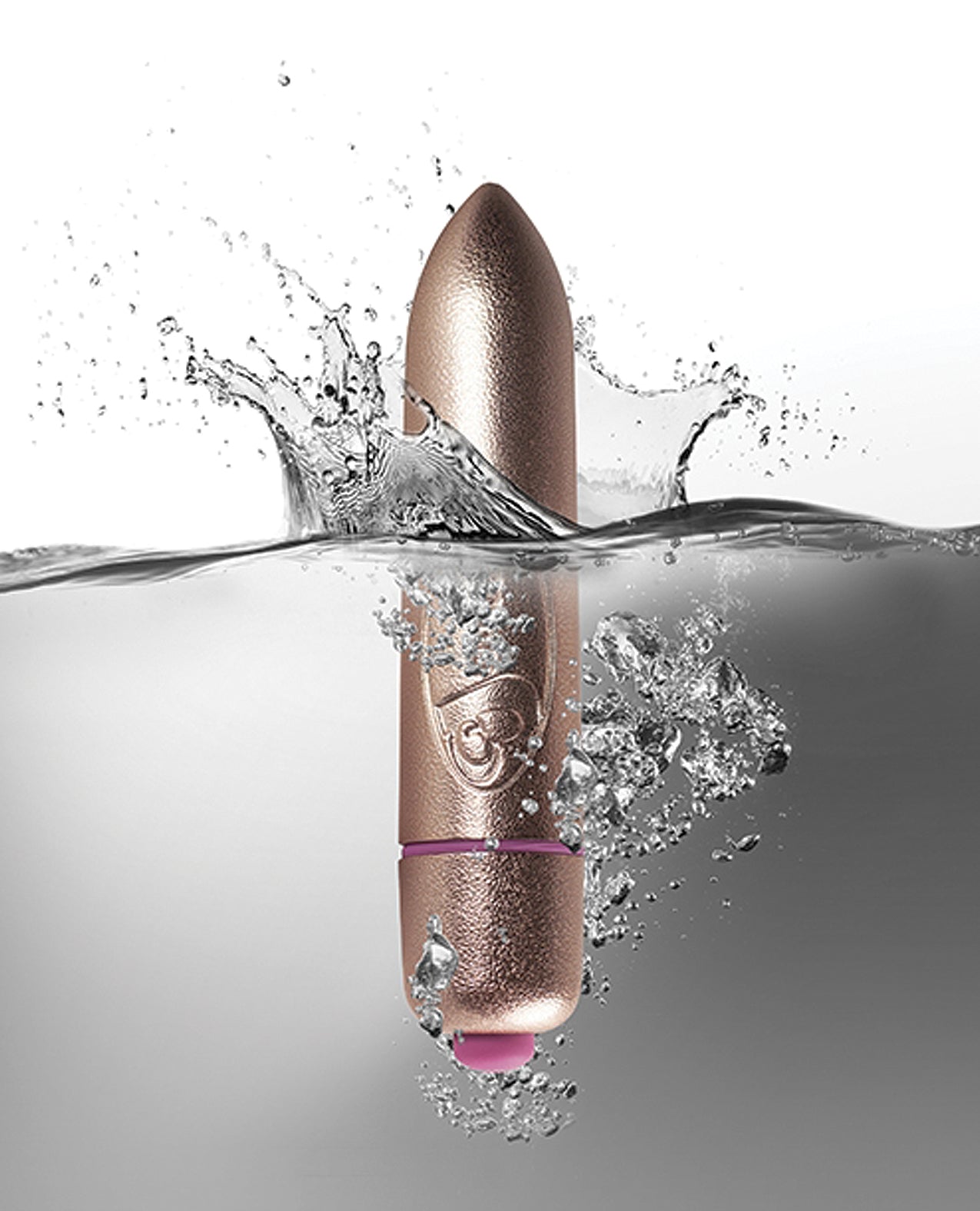 RO-80mm Precious Golden Passion 7-Speed Gold Bullet Stimulator