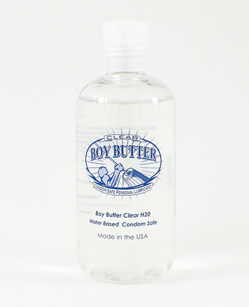 Boy Butter Personal Lubricant Water-Based with Invisigel, Hypoallergenic, Non-Staining for Condom and Toy Use