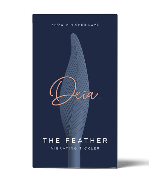 Deia Stimulator Vibrating Feather with 10 Modes Waterproof Silicone for Targeted Sensual Stimulation