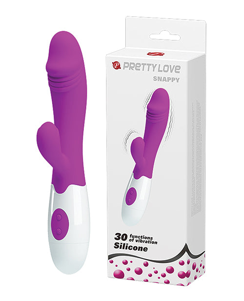 Pretty Love Vibrator 30 Function Silicone Dual Stimulation for Intimate Pleasure
