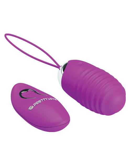 Pretty Love Jessica 12 Function Egg Vibrator – Fuchsia Remote Control Stimulator