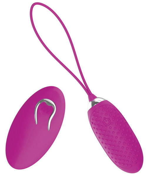 Pretty Love Joanna Egg Vibe – Remote-Controlled Fuchsia Vibrator with 12 Settings