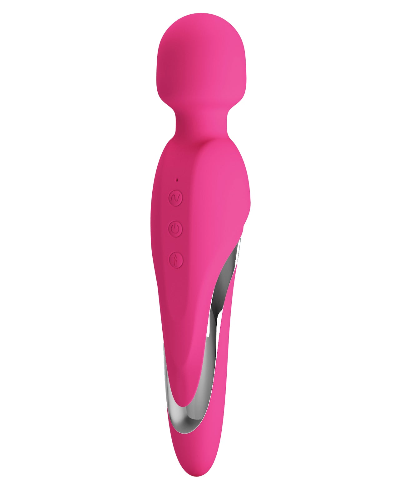 Pretty Love Michael Heating Body Wand – Pink Medical Silicone Massager
