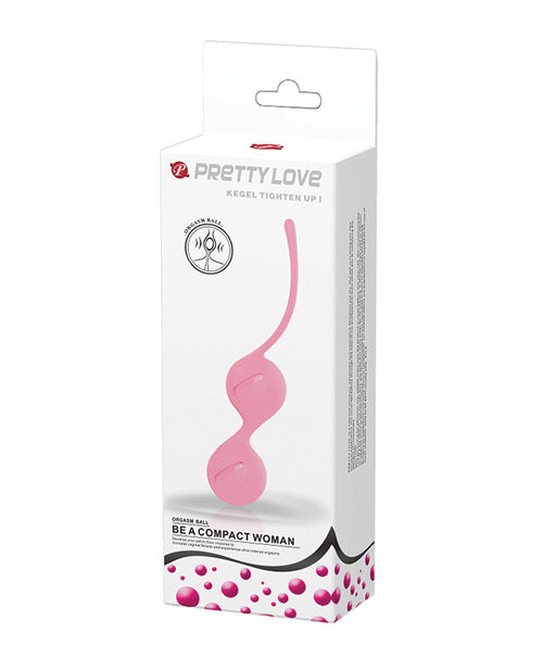 Pretty Love Sexual Enhancer Silicone Kegel Balls with Free-Roaming Weights for Pelvic Floor Strengthening and Pleasure