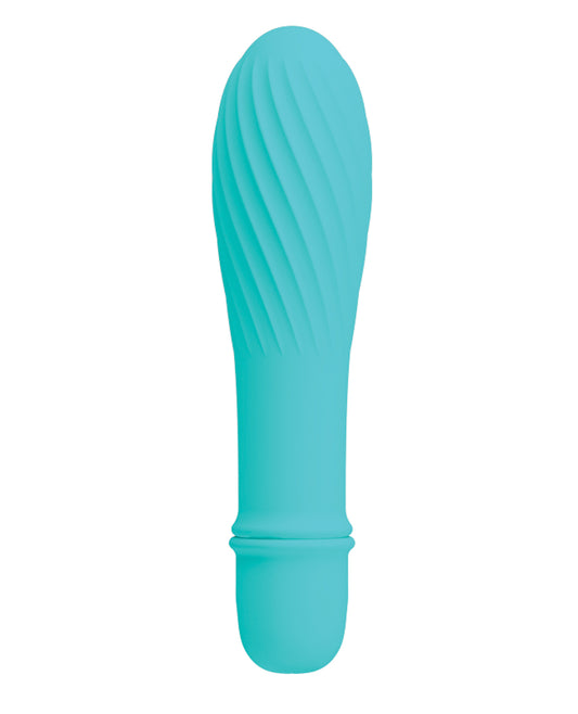 Pretty Love Solomon Brawny G-Spot Vibrator in Teal for Intense Stimulation