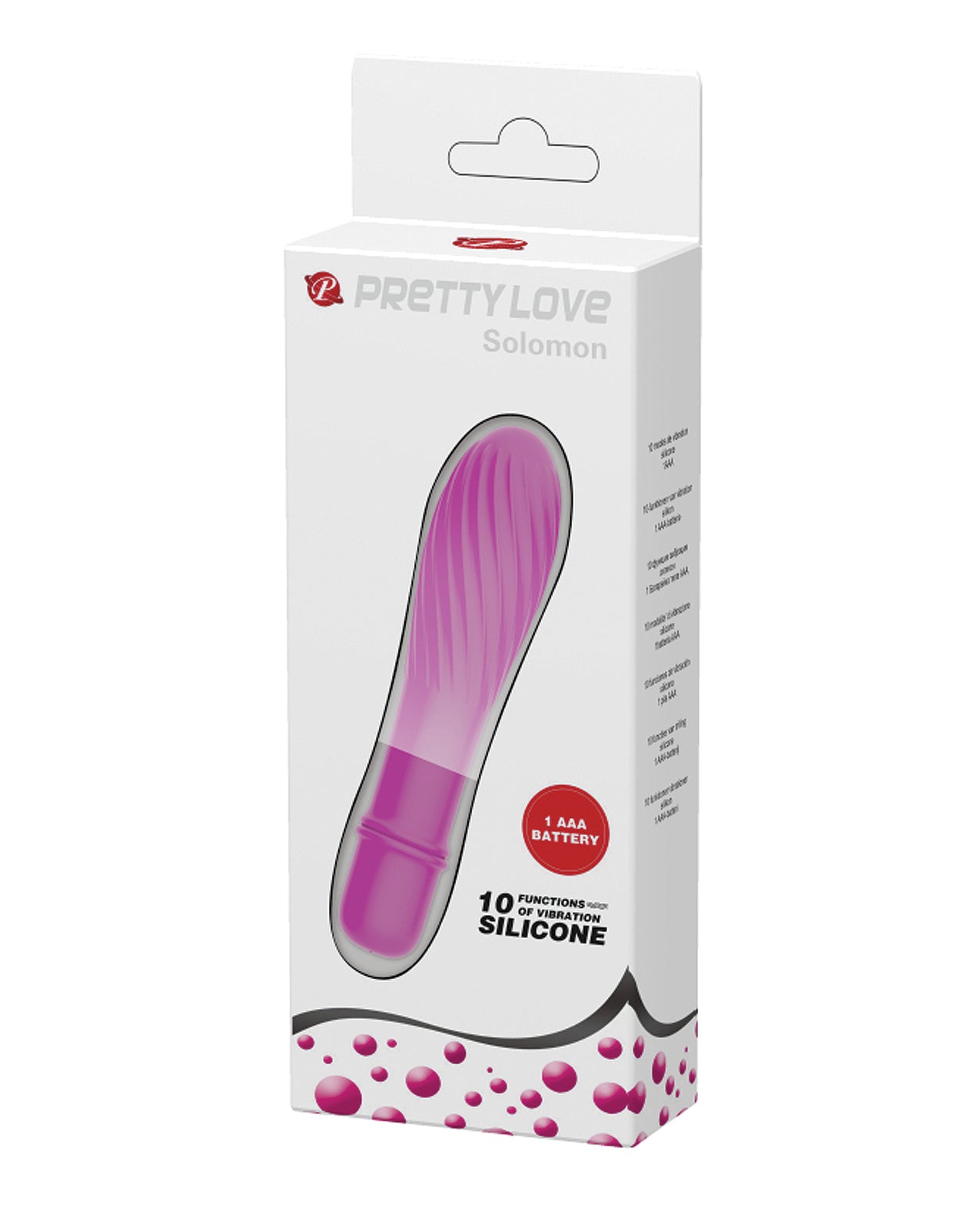 Pretty Love G-Spot Vibrator with Curved Head and Waterproof Silicone for Targeted Intimate Stimulation