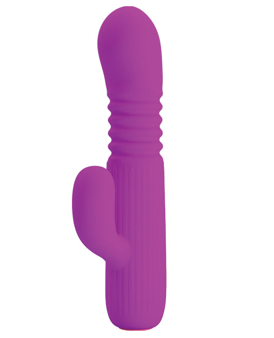 Pretty Love Leopold Mini Thruster Vibe Fuchsia Mini Vibrator with Thrusting Modes