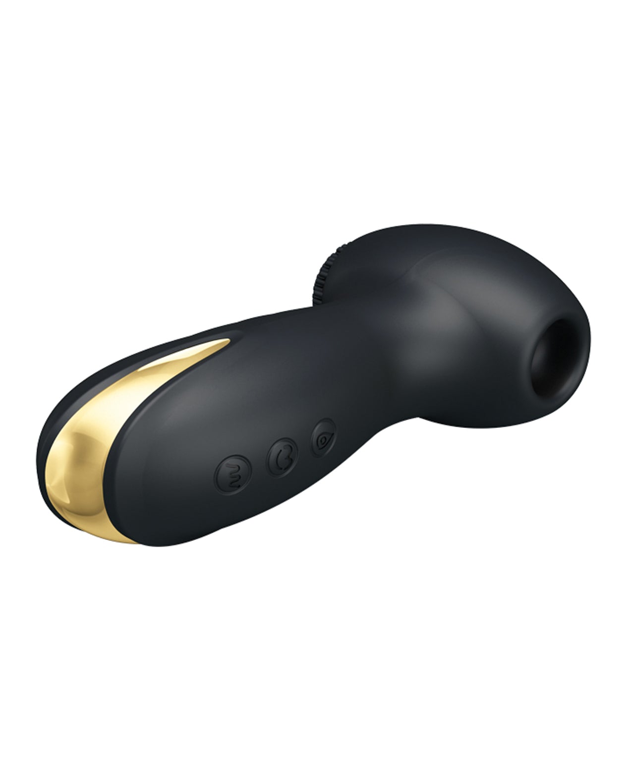 Pretty Love Hammer Sucking & Vibrating Vibrator – Black & Gold with Multiple Modes