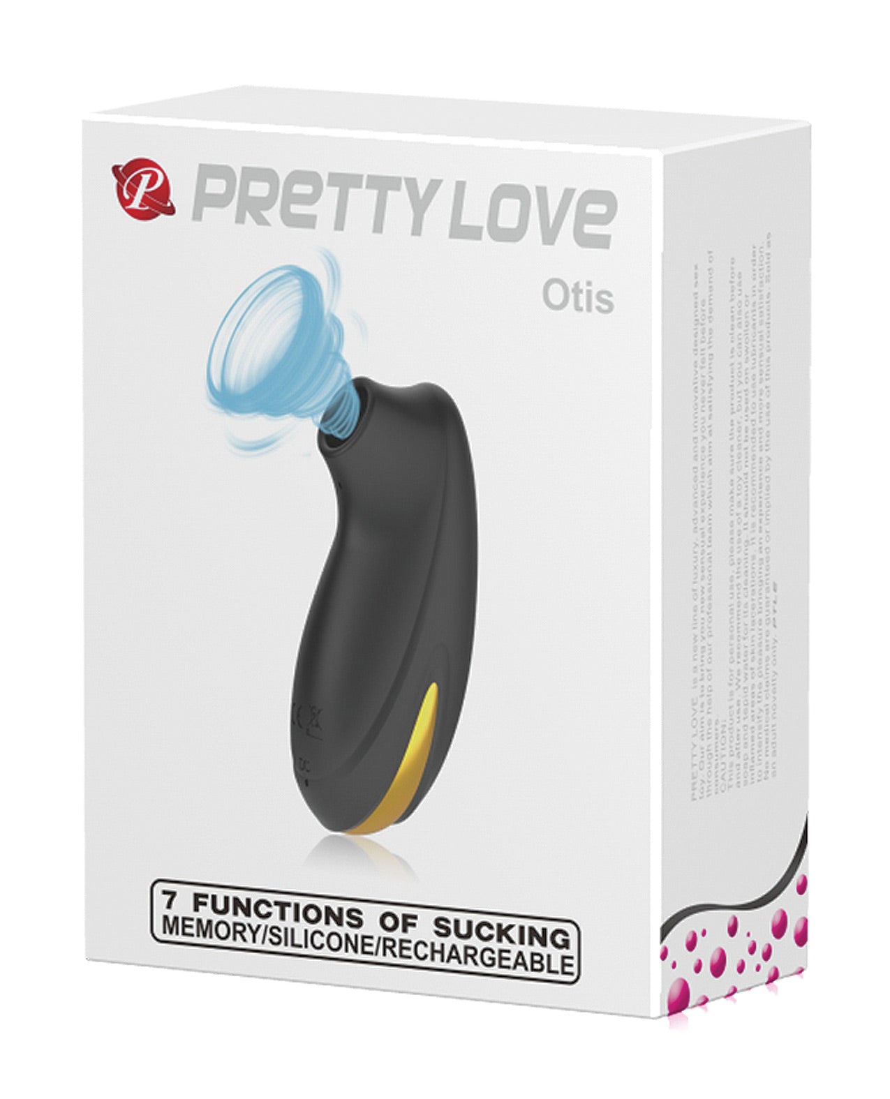 Pretty Love Stimulator Suction Massager 7 Suction Modes Quiet Design for Discreet Stimulation