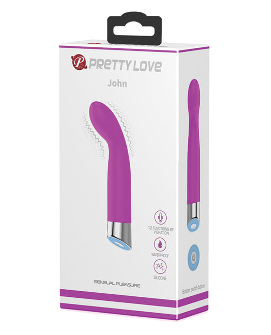 Pretty Love Vibrator Curved G-Spot Head 12 Vibration Settings for Enhanced Pleasure