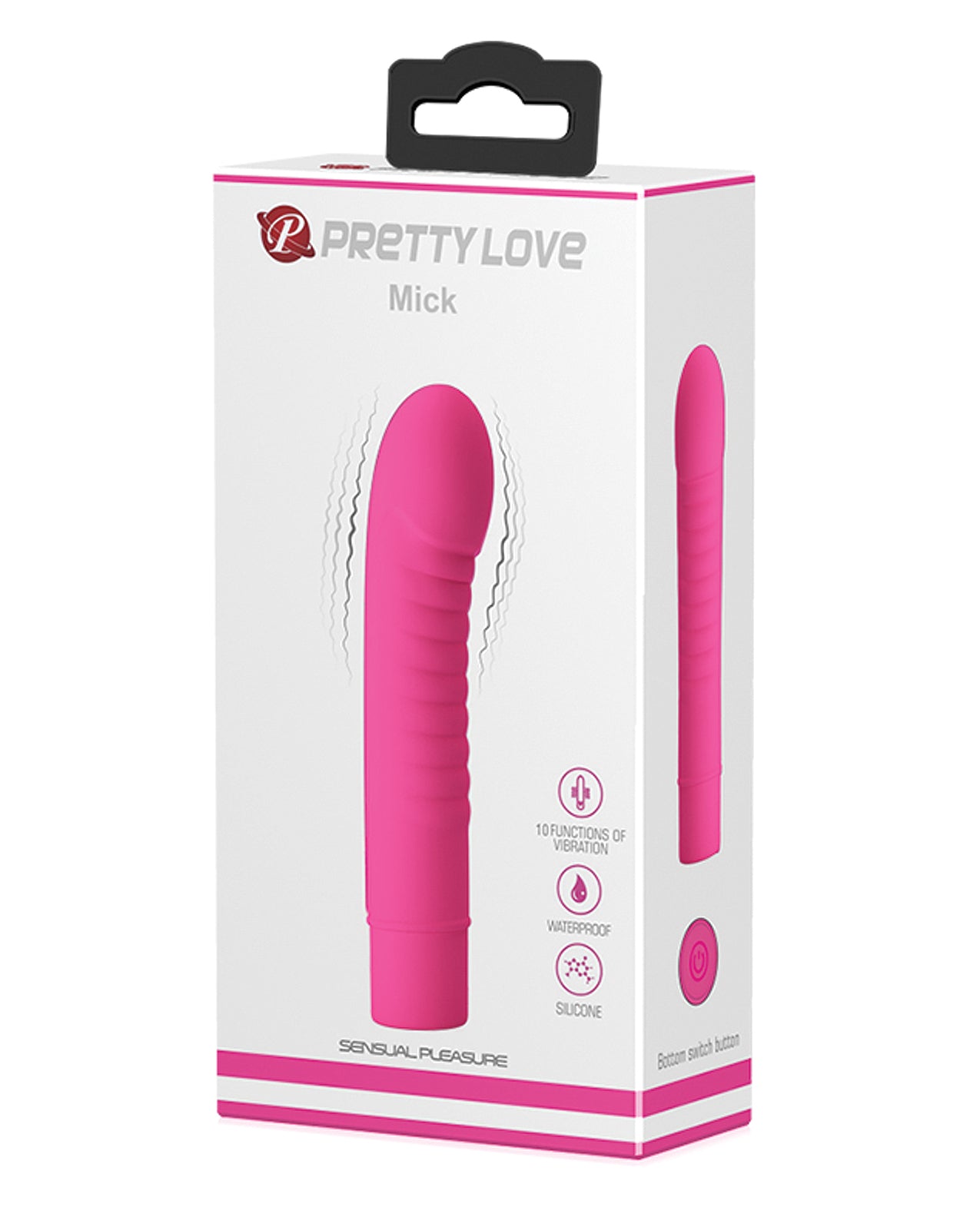 Pretty Love Vibrator 10 Vibration Functions Medical-Grade Silicone Ergonomic Design for Versatile Stimulation