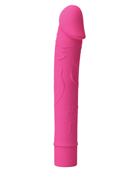Pretty Love Vic G-Spot Vibrating Dildo – Magenta Silicone Vibrator for G-Spot Stimulation