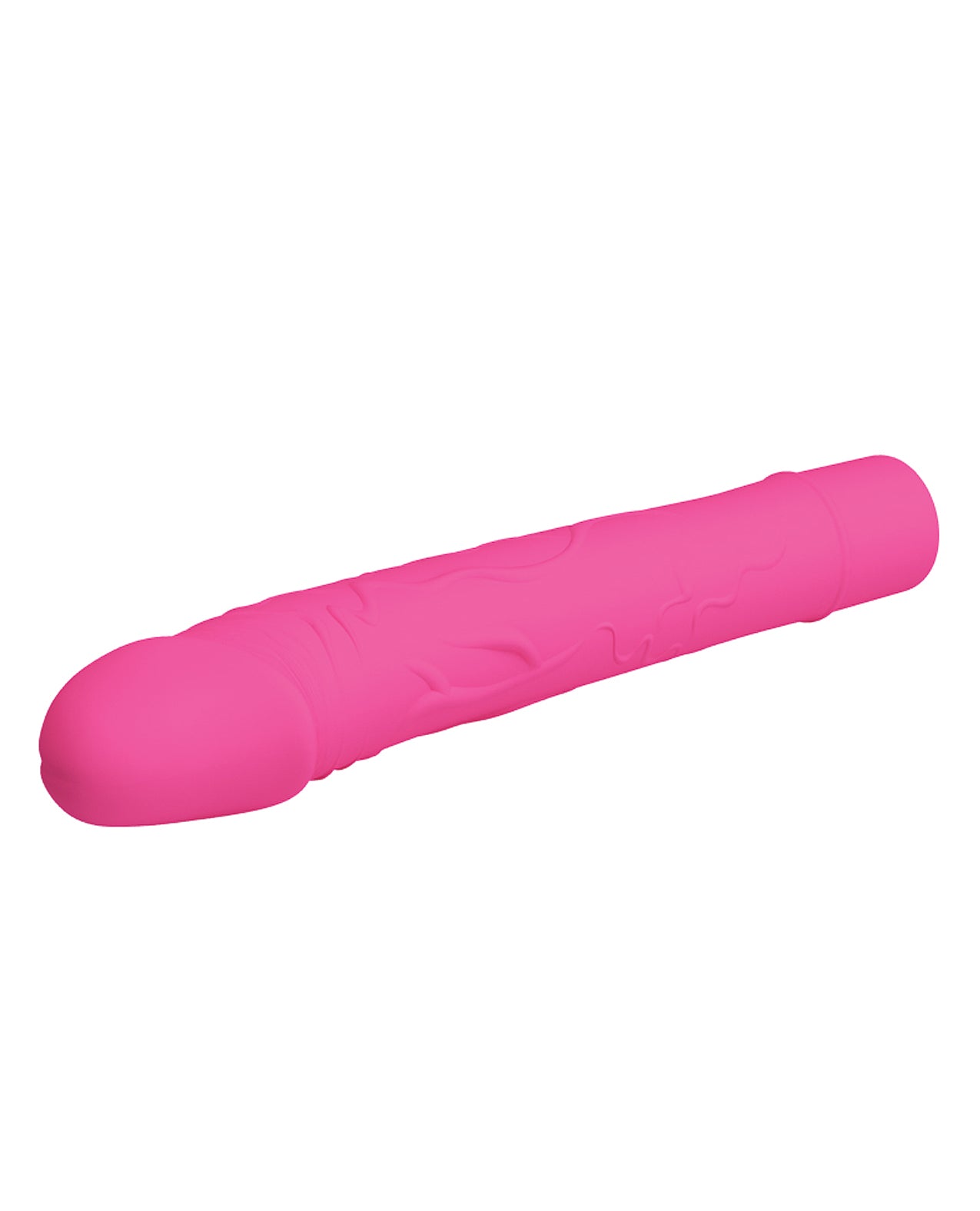 Pretty Love Vic G-Spot Vibrating Dildo – Magenta Silicone Vibrator for G-Spot Stimulation