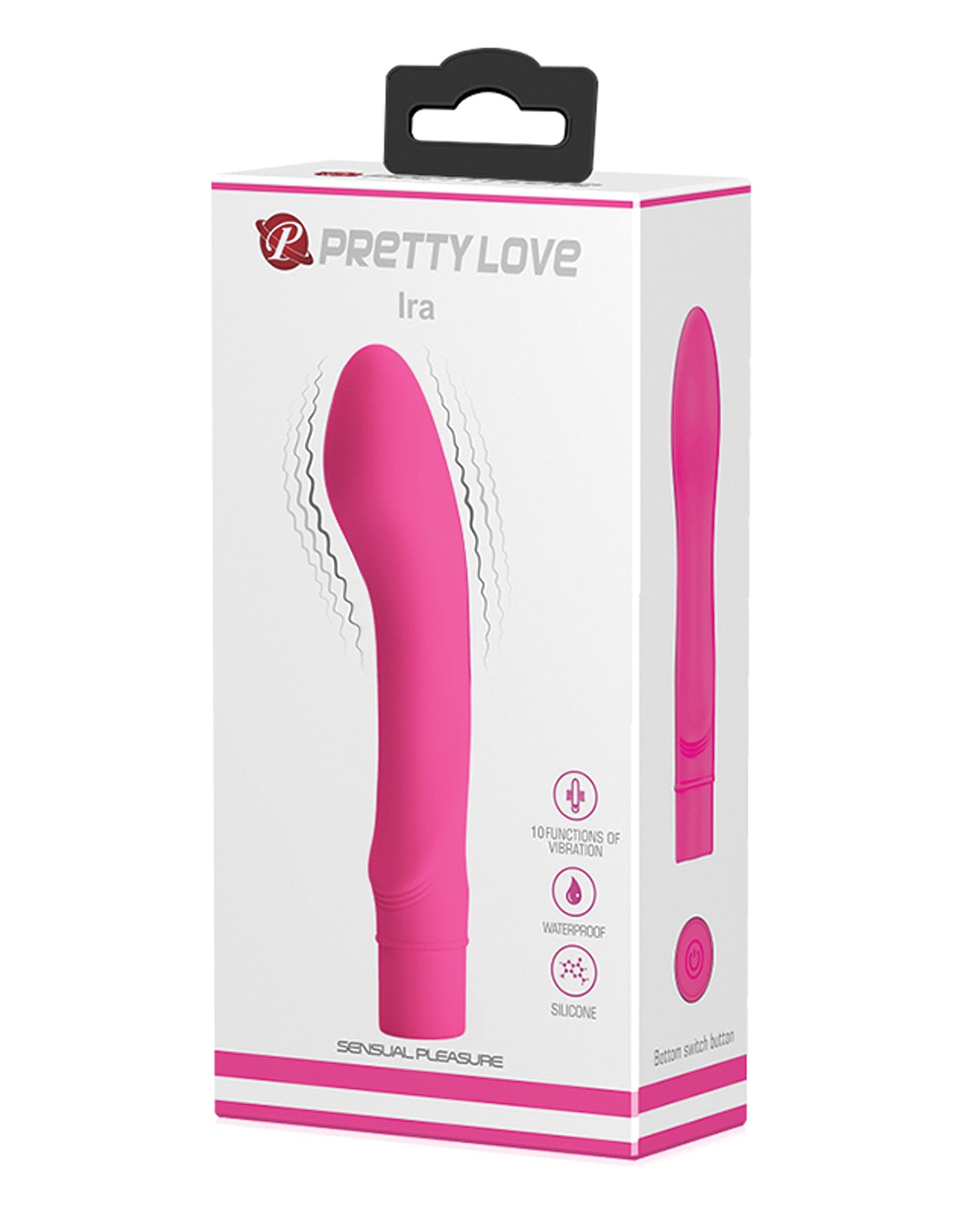 Pretty Love Vibrator 10-Function Medical-Grade Silicone Ergonomic G-Spot for Intimate Stimulation