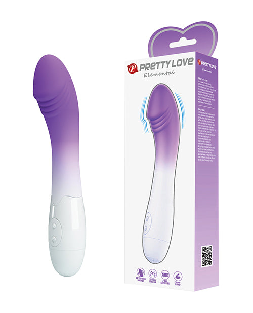Pretty Love Vibrator Curved G-Spot with Realistic Silicone Texture for Intense Stimulation