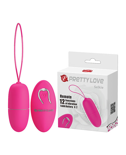 Pretty Love Stimulator Wireless Remote Egg Vibrator with 12 Modes and Waterproof Silicone for Discreet Pleasure