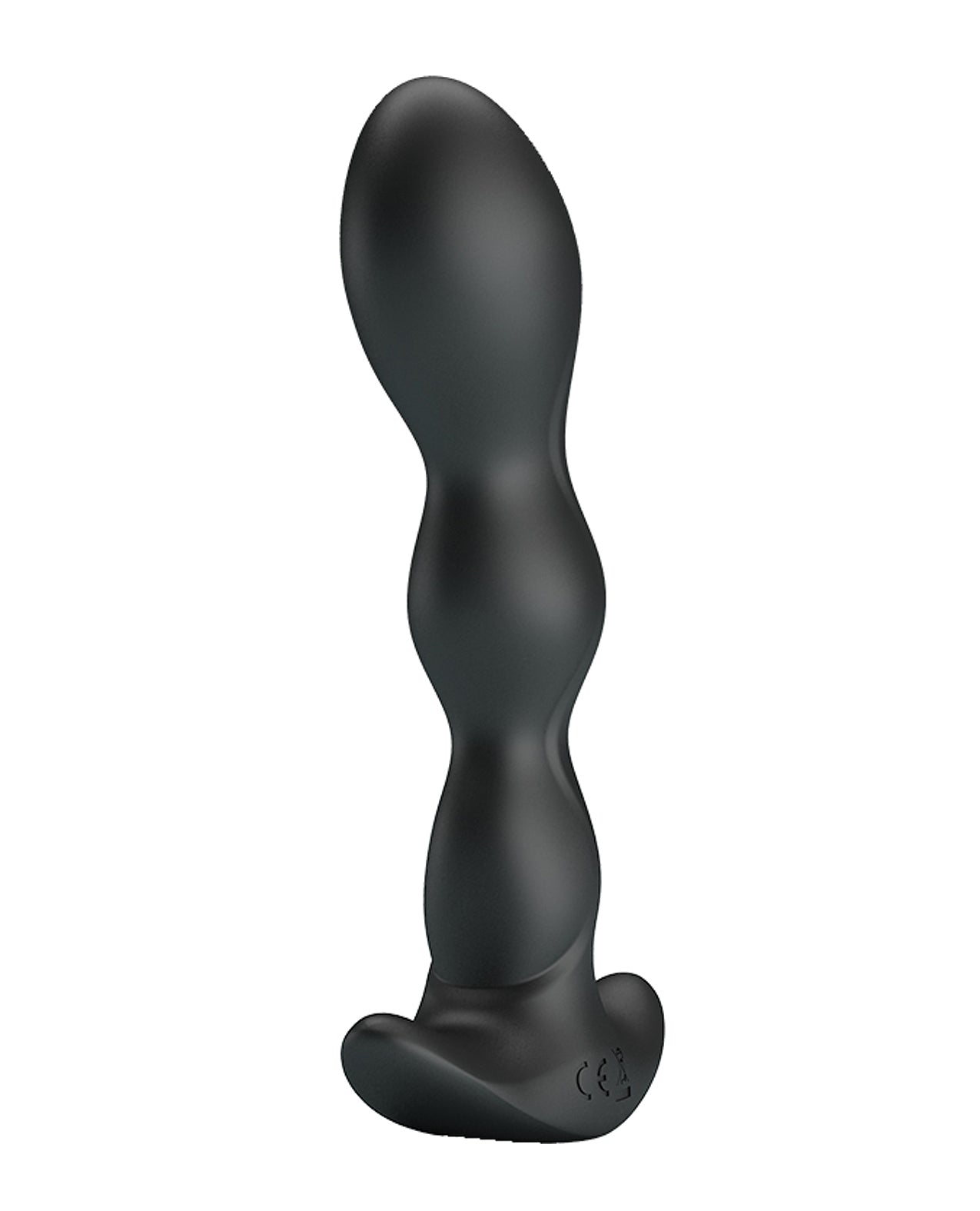 Pretty Love Black Silicone Prostate Massager with 12 Vibrations