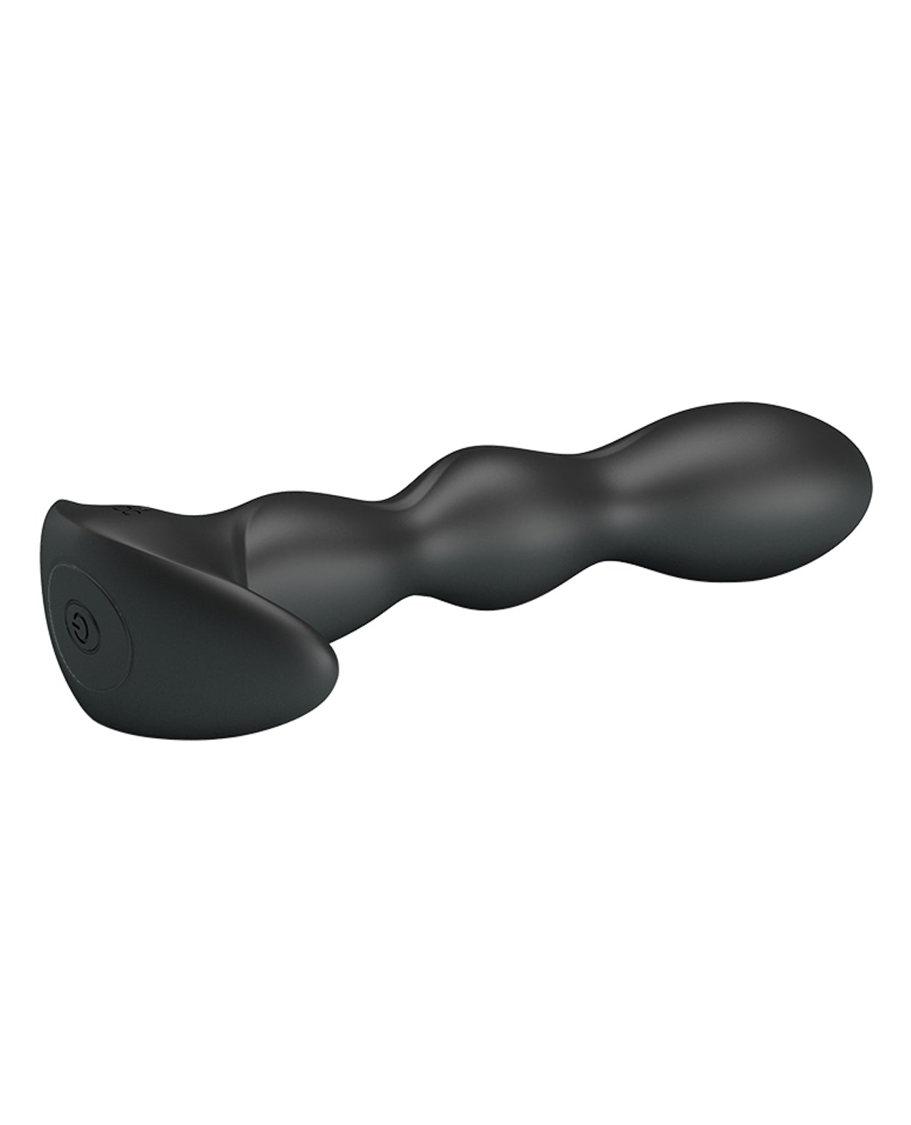 Pretty Love Black Silicone Prostate Massager with 12 Vibrations