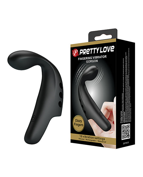 Pretty Love Finger Vibrator Ultra-Smooth Silicone Rechargeable Design for Targeted Stimulation