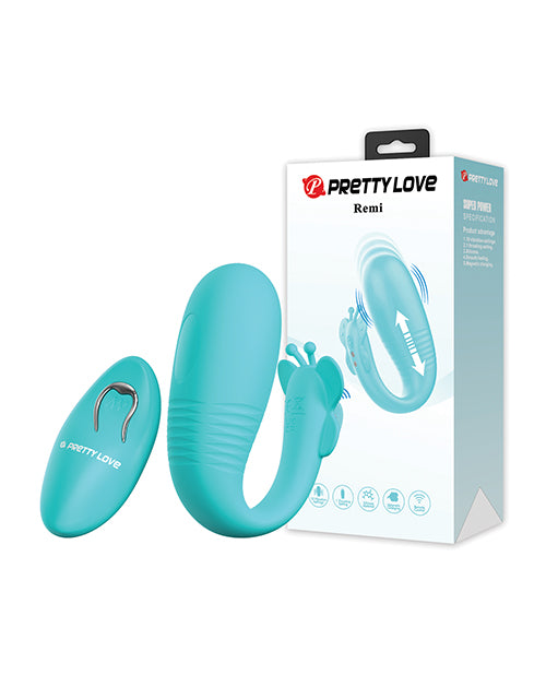 Pretty Love Stimulator Vibrator Textured Silicone Remote-Controlled for Intense Personal Pleasure
