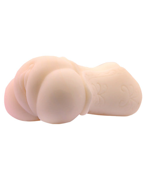 Crazy Bull Ivory Realistic Vagina Masturbator Sleeve with Textured Tunnel