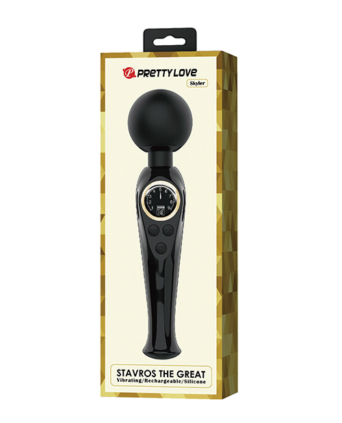 Pretty Love Massage Wand Flexible Head LED Digital Display Powerful Vibrations for Relaxation