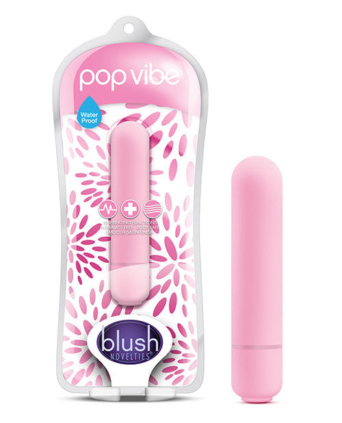 Vive Vibrator Pink 10 Vibration Functions Waterproof Design for Discreet Intimate Stimulation
