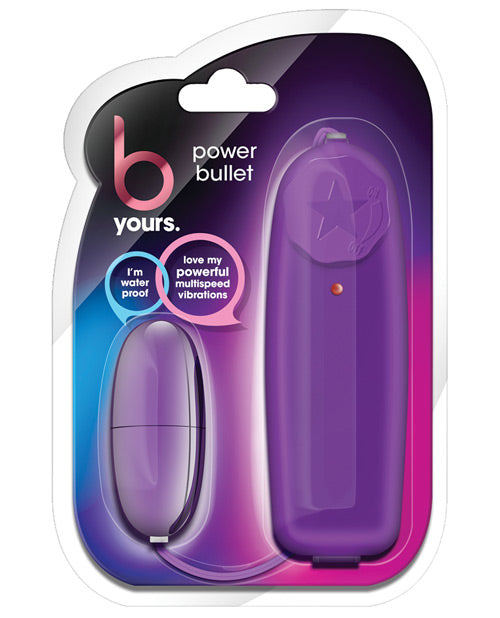 B Yours Stimulator Compact Power Bullet Multi-Speed Waterproof for Clitoral Stimulation and Discreet Pleasure