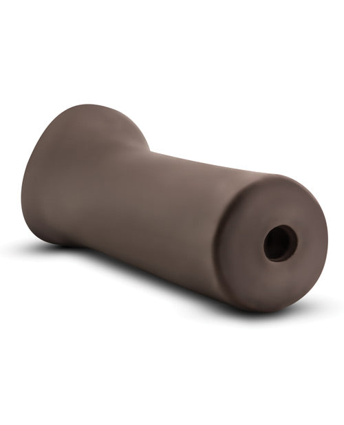 Blush Hot Chocolate Nicole Kitty Stroker with Realistic Ribbed Tunnel