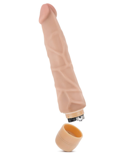 Blush Dr. Skin Vibe #1 Beige Realistic 9-Inch Vibrator with Multi-Speed Vibration