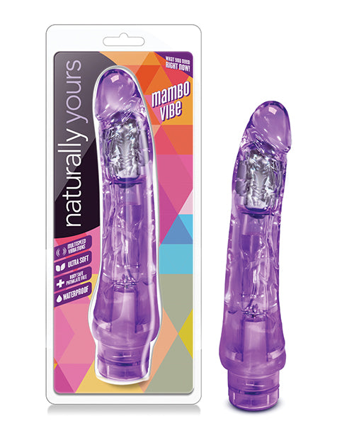 Naturally Yours Vibrator 9 Inch Realistic Multi-Speed Waterproof for Intense Stimulation and Pleasure